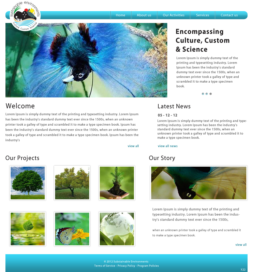 Diseño Web por pb para este proyecto | Diseño #652883