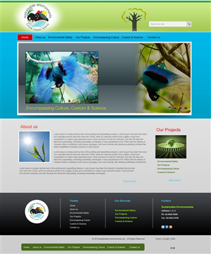 Web Design by pb for this project | Design: #653425