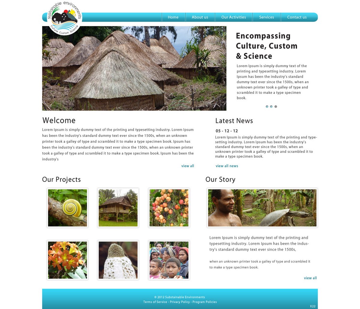 Web Design by pb for this project | Design: #653696