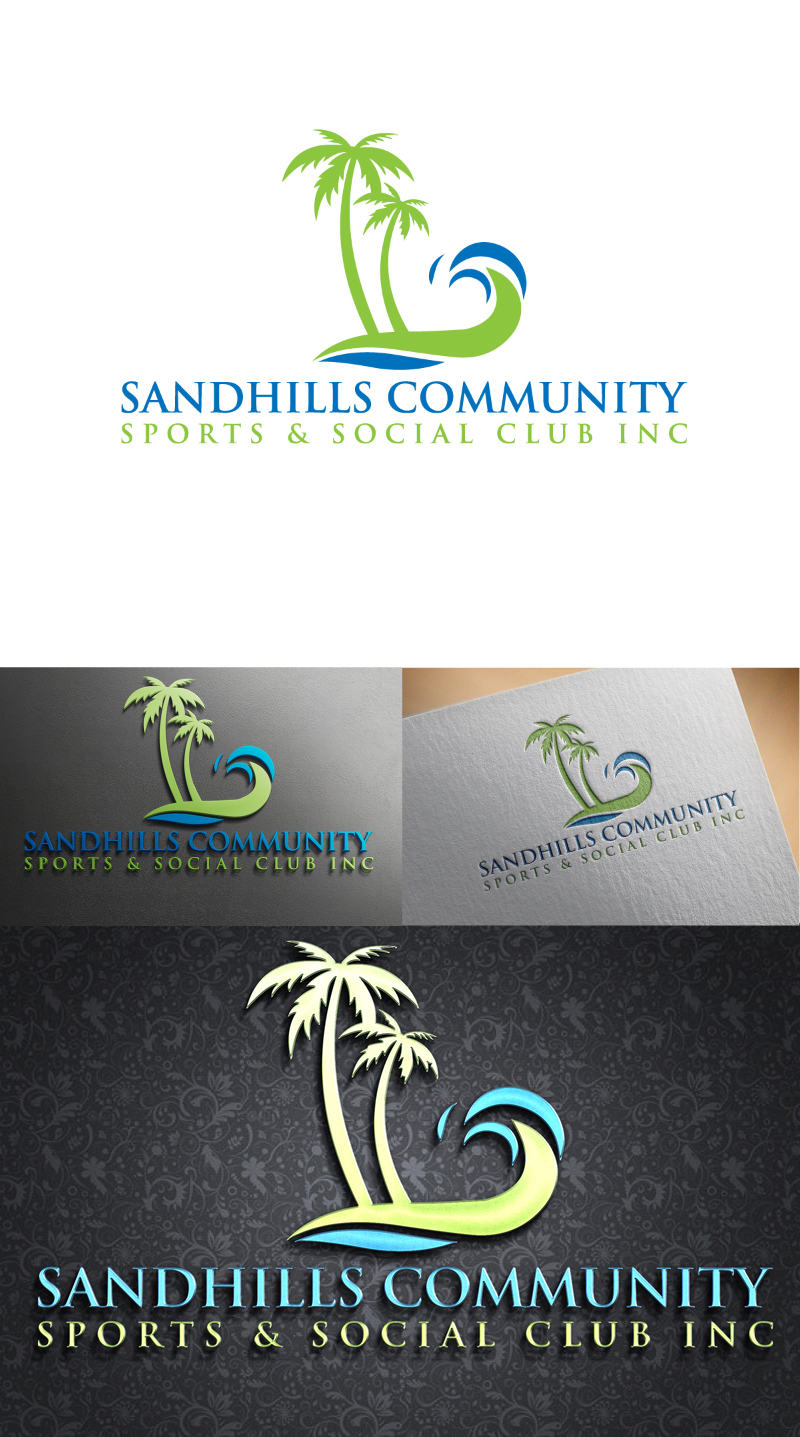 Logo Design by imyounuspathan 2 for Sandhills Community Sports & Social Club Inc. | Design: #17967198