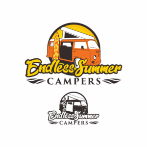 Logo Design by amongraga for Endless Summer Campers | Design #17971142