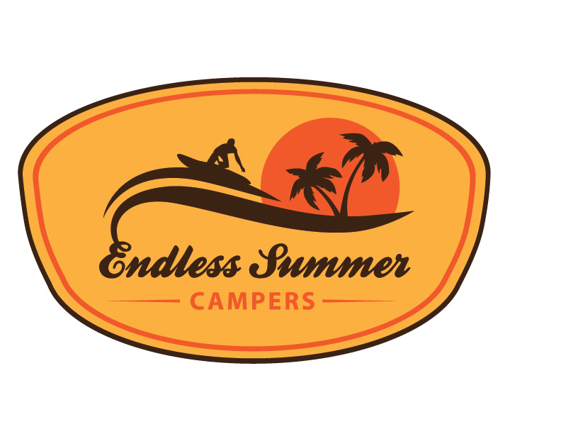 Logo Design by bc21 for Endless Summer Campers | Design #17976546