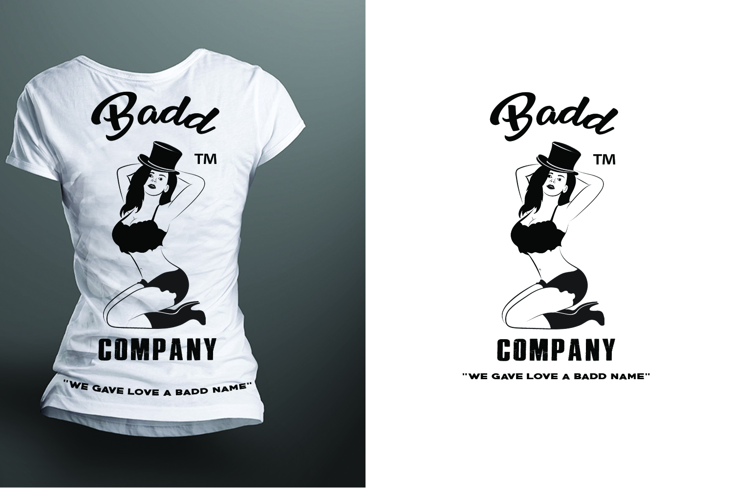 T-Shirt-Design von Wenfeii für BADD COMPANY PRODUCTS & APPAREL - LLC | Design #18025552