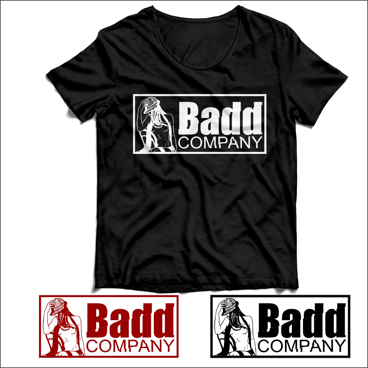 T-shirt Design by deevillacarlos for BADD COMPANY PRODUCTS & APPAREL - LLC | Design #17998363