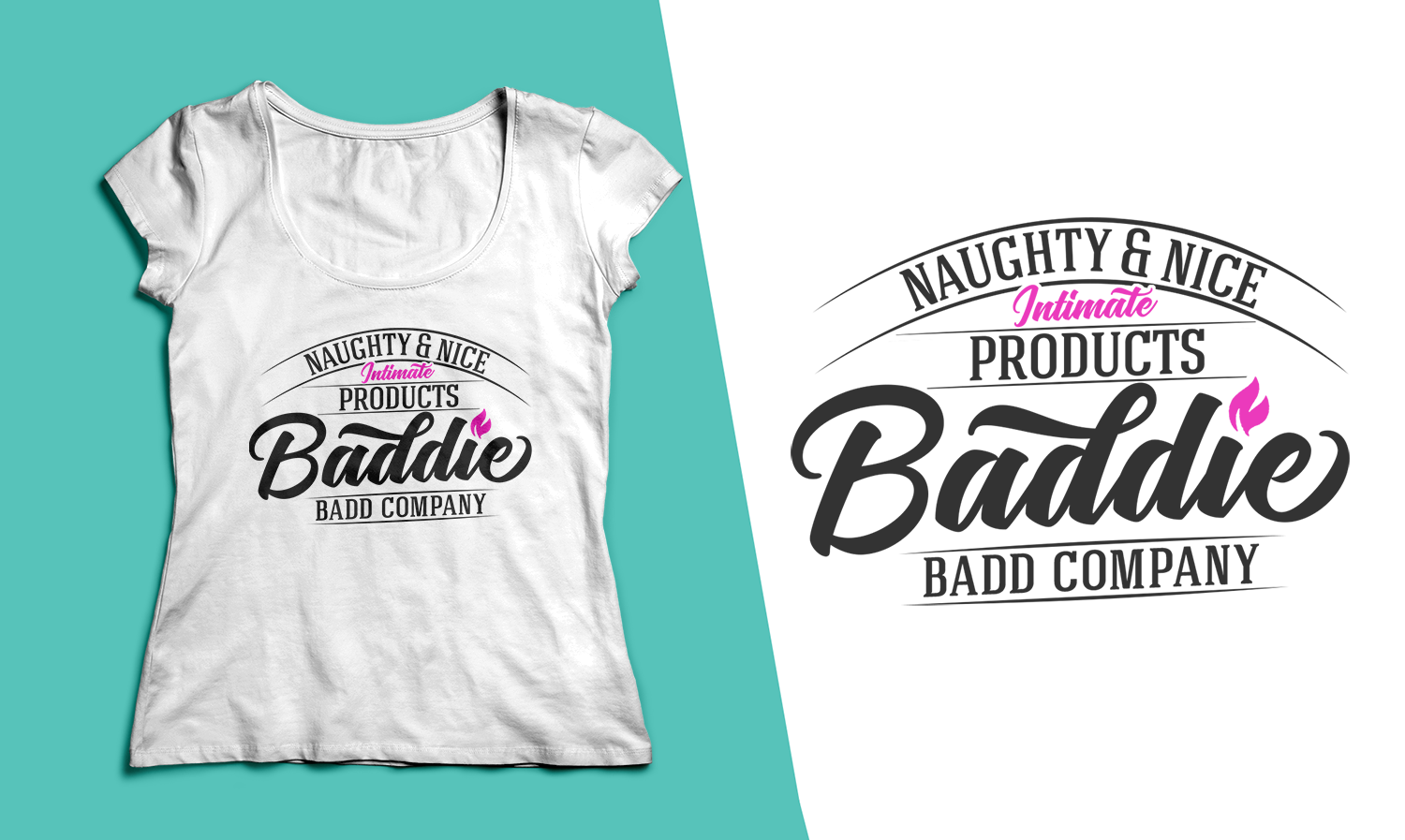 T-shirt Design by Ana St for BADD COMPANY PRODUCTS & APPAREL - LLC | Design #18181142