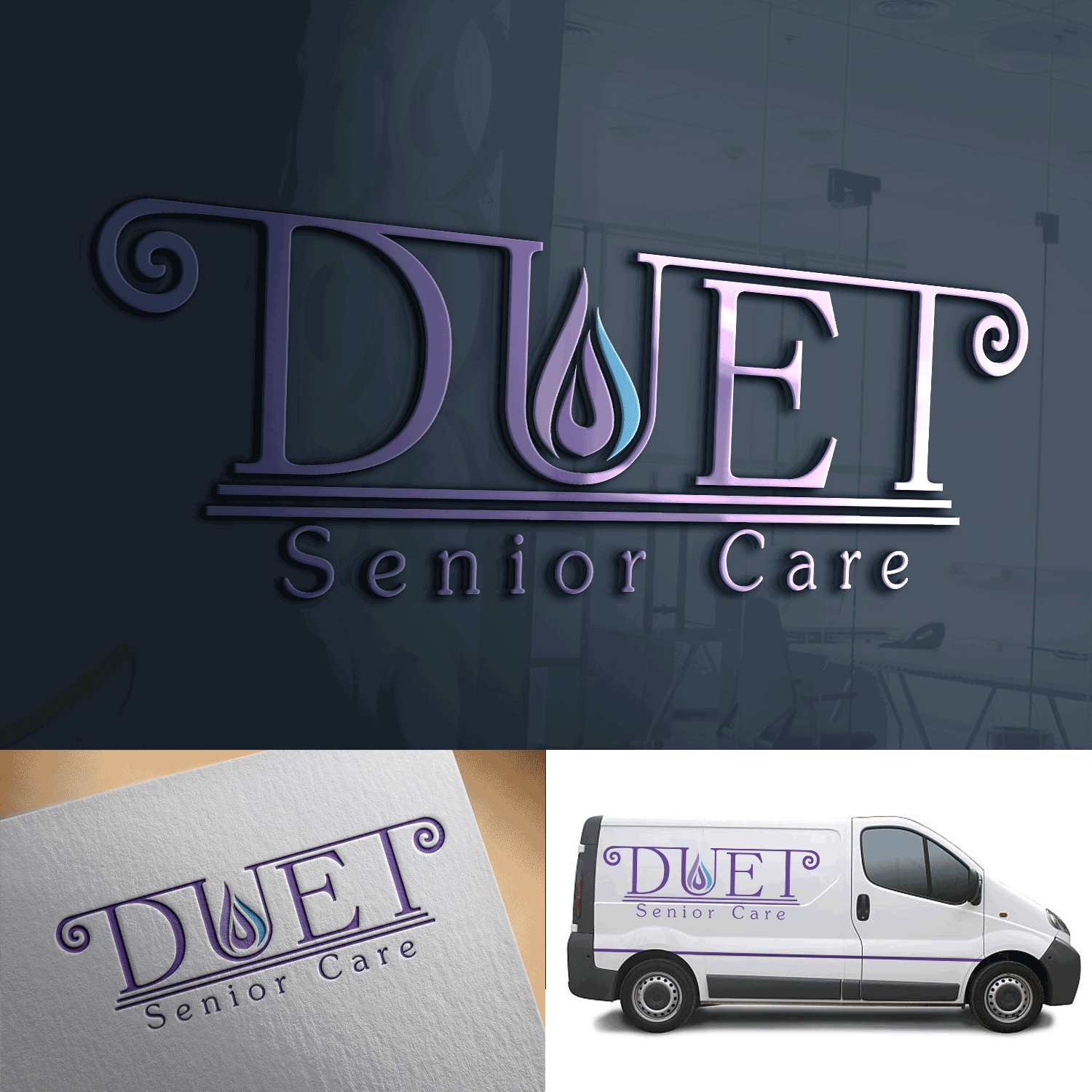Logo Design by Ryan 76 for Duet Senior Care | Design #17967259
