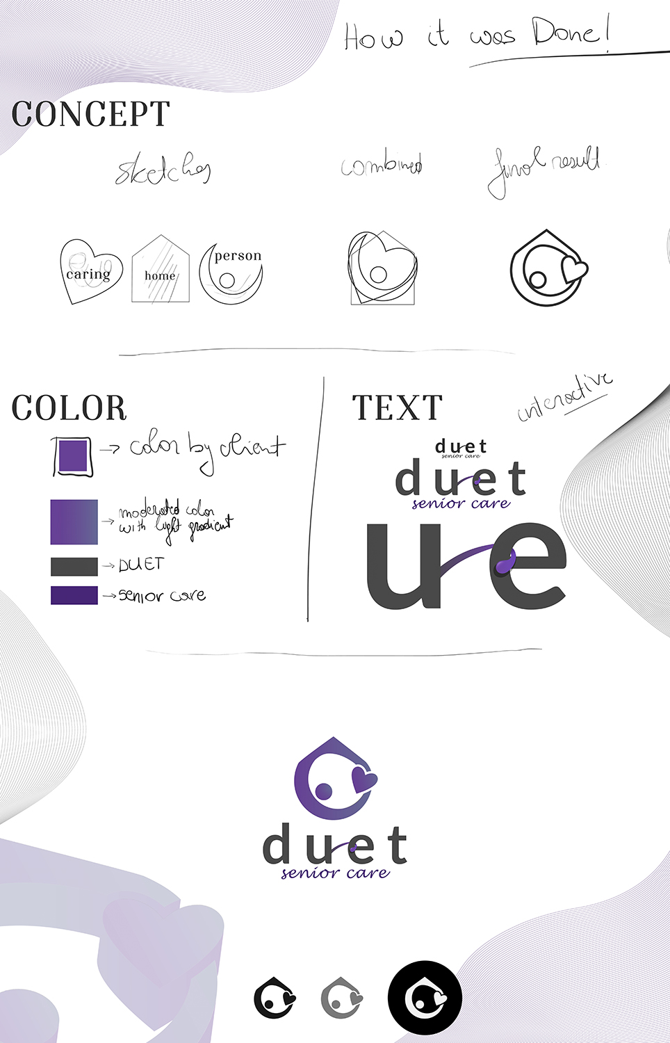 Logo Design by klajdesign for Duet Senior Care | Design #17985824