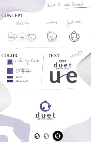 Logo Design by klajdesign for Duet Senior Care | Design: #17985824