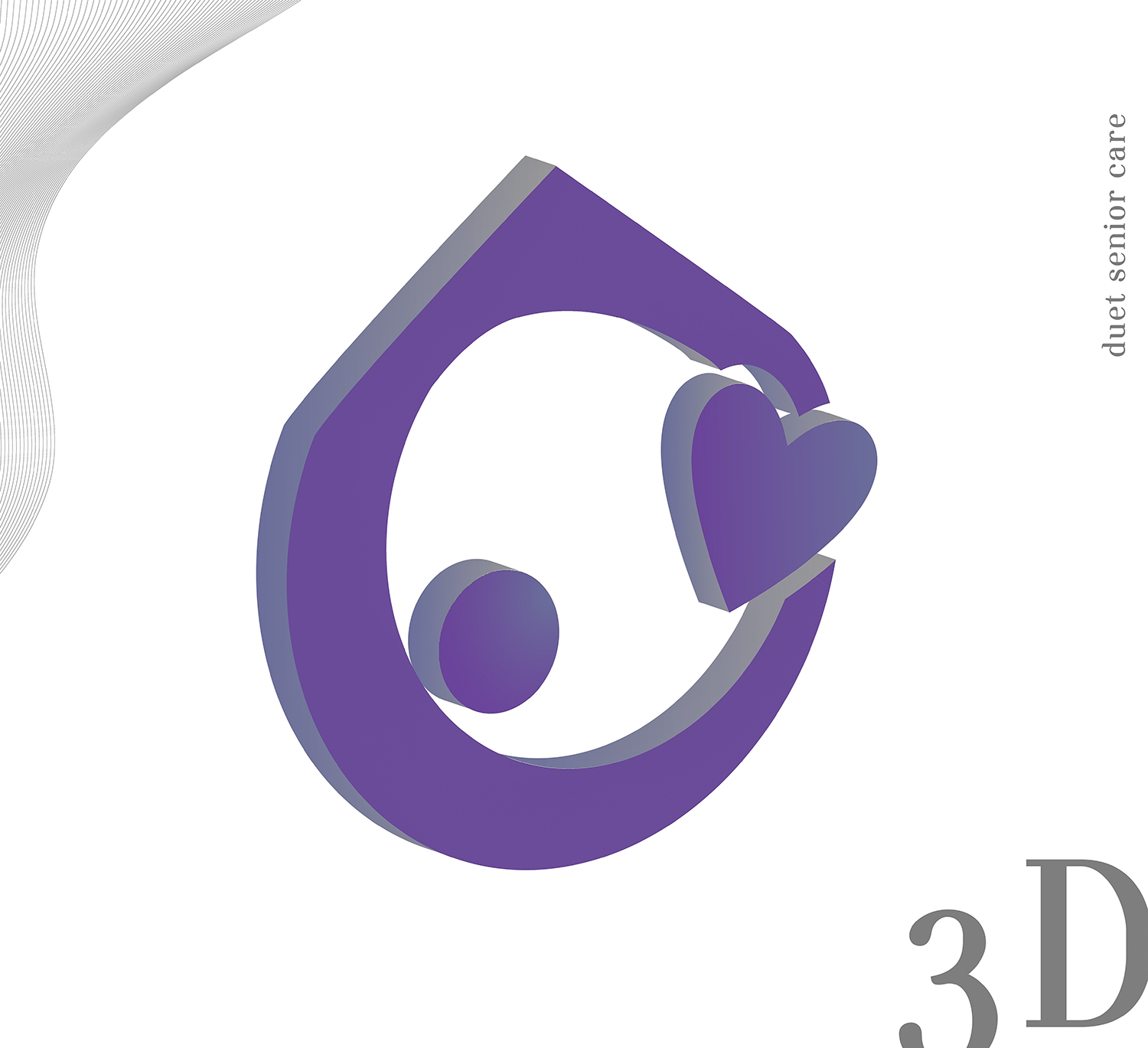 Logo Design by klajdesign for Duet Senior Care | Design #17985829