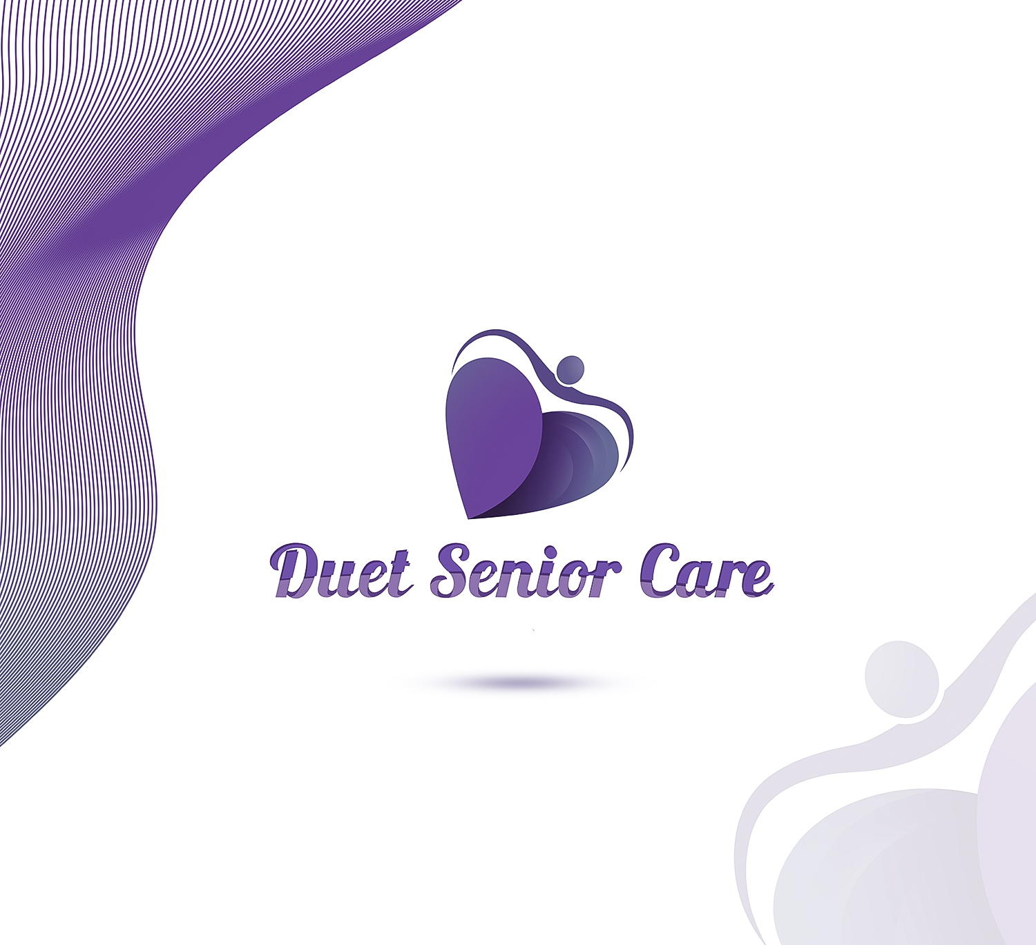 Logo Design by klajdesign for Duet Senior Care | Design #17986483
