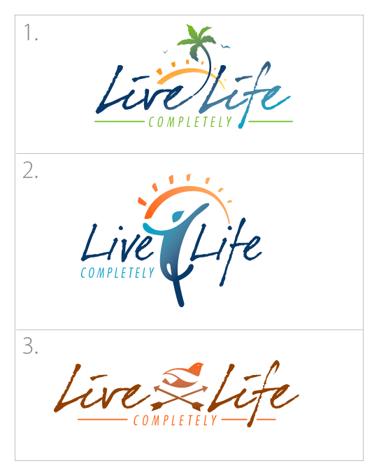 Logo Design by codopoliz.solutions for Live Life Completely | Design #17980228