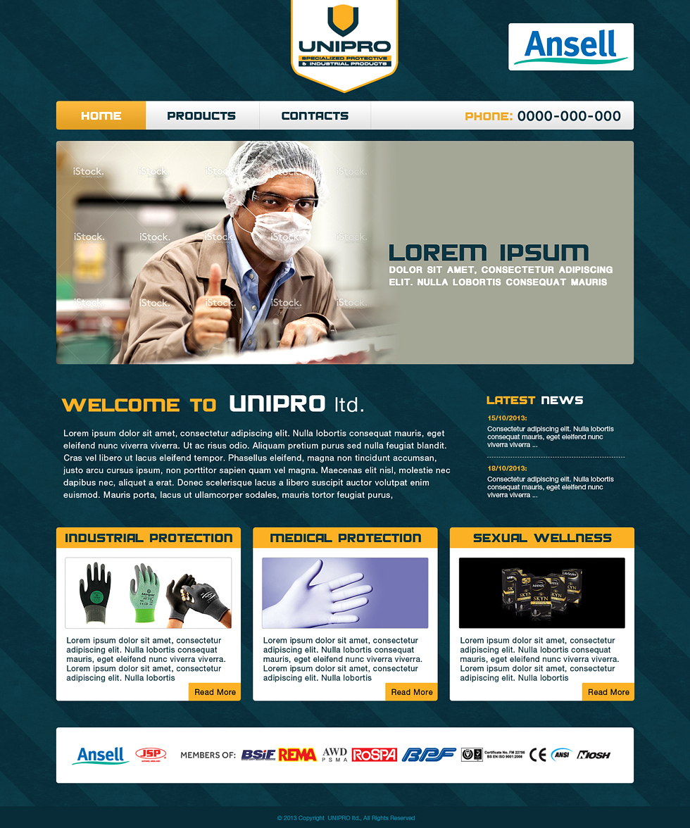 Web Design par Latest Design Ideas pour adamji distributors ltd | Design #2785963