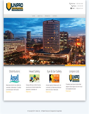 Web Design by Chaitanya S. for adamji distributors ltd | Design: #2777993
