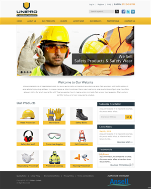 Web Design by pb for adamji distributors ltd | Design: #2776018