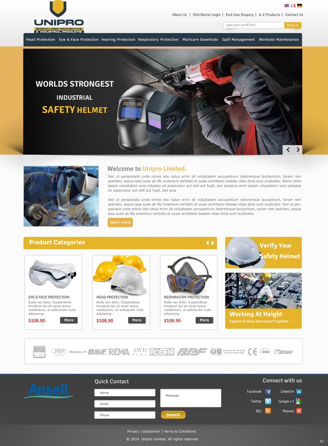 Web-Design von pb für adamji distributors ltd | Design #2776029