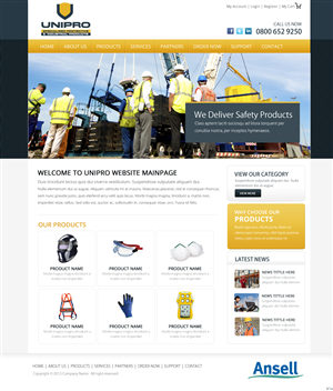 Web Design by pb for adamji distributors ltd | Design: #2776031