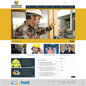 Web Design by pb for adamji distributors ltd | Design: #2783427