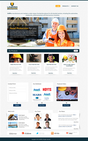 Web Design by OM for adamji distributors ltd | Design: #2793243