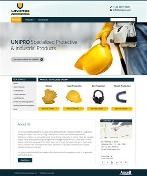 Web Design by OM for adamji distributors ltd | Design: #2793257