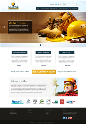 Web Design by OM for adamji distributors ltd | Design: #2793260