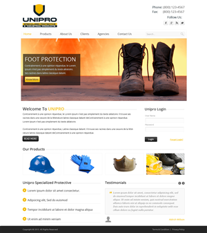 Web Design by OM for adamji distributors ltd | Design: #2793278