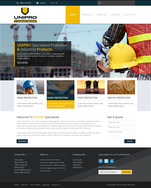 Web Design by OM for adamji distributors ltd | Design: #2793281