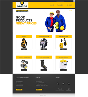Web Design par aaronik pour adamji distributors ltd | Design : #2772455