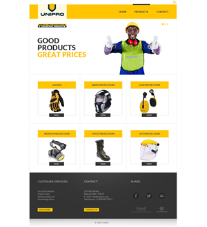 Web Design par aaronik pour adamji distributors ltd | Design : #2772568