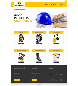 Web Design par aaronik pour adamji distributors ltd | Design : #2776084