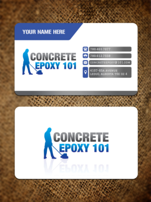 Diseño de Tarjeta de Presentación por Sandaruwan para concrete epoxy 101 | Diseño #17969580
