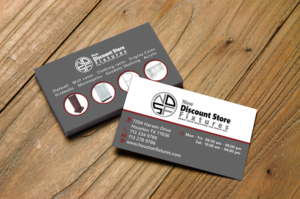 Store Fixtures Company Business Card Design | Business Card Design by Hardcore Design