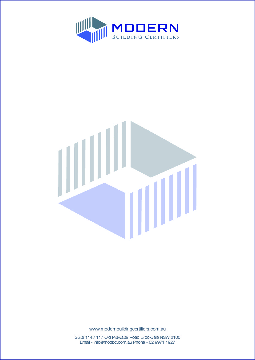 Briefkopf-Design von D M  für Modern Building Certifiers | Design #2787704