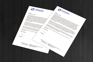 Letterhead Design by  Artman for Modern Building Certifiers | Design #2783919