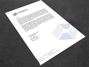 Letterhead Design by sandyago for Modern Building Certifiers | Design: #2787802
