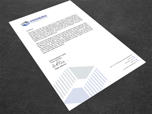 Letterhead Design by sandyago for Modern Building Certifiers | Design #2787815