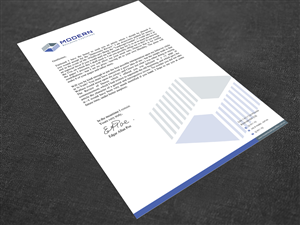 Letterhead Design by sandyago for Modern Building Certifiers | Design: #2787879
