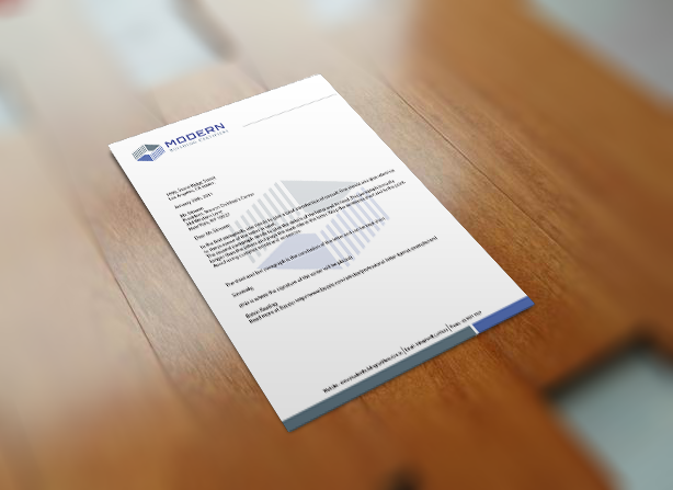 Letterhead Design by nafizrahat for Modern Building Certifiers | Design #2780353