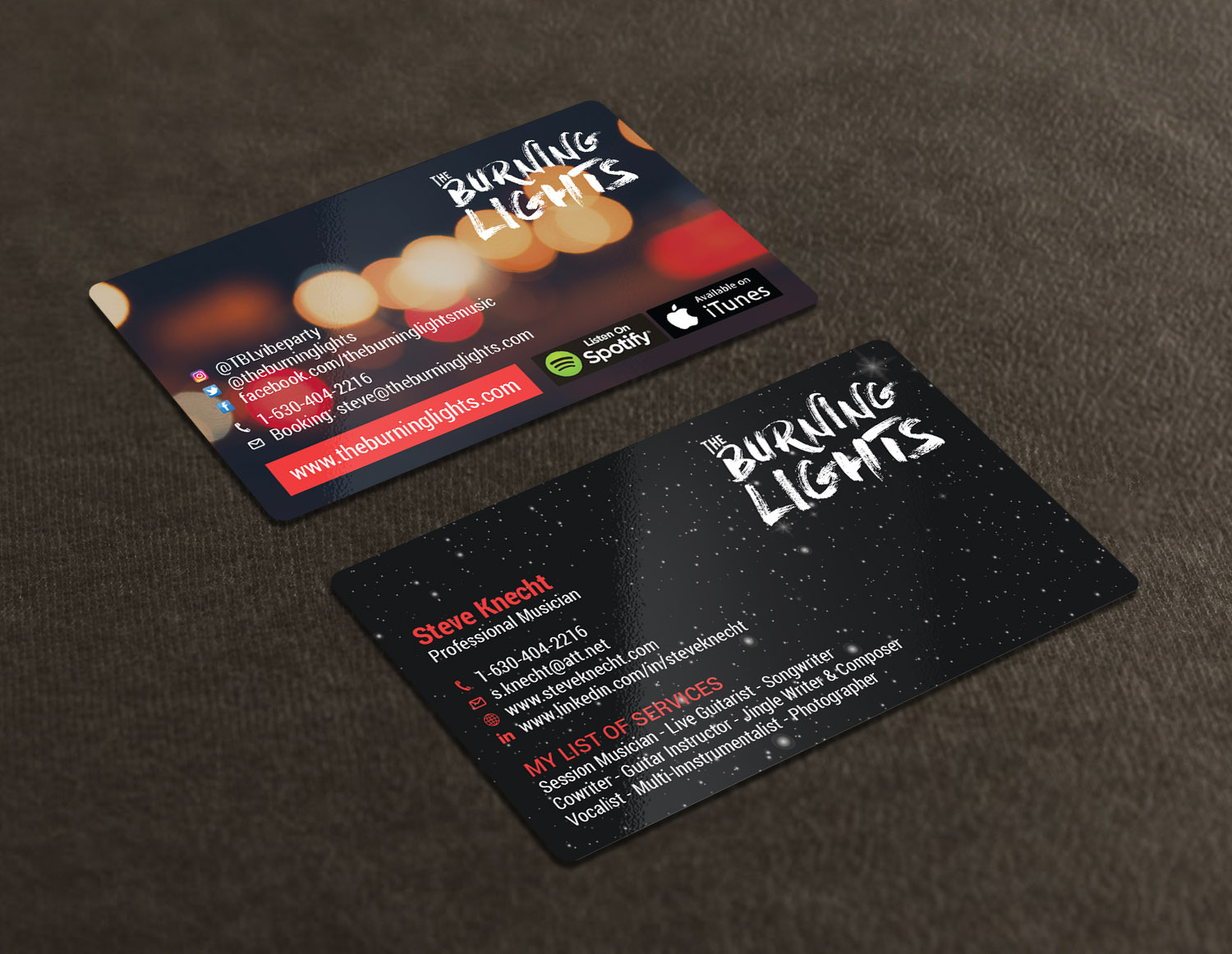 Modern Professional Business Card Design For A Company Business Card Design