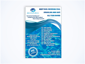 27 serious flyer designs pool service flyer design project for a