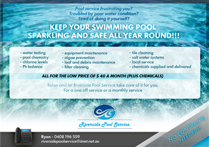 27 serious flyer designs pool service flyer design project for a