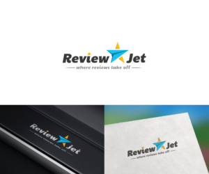 Review Jet | Design de Logo par andriasgaluh