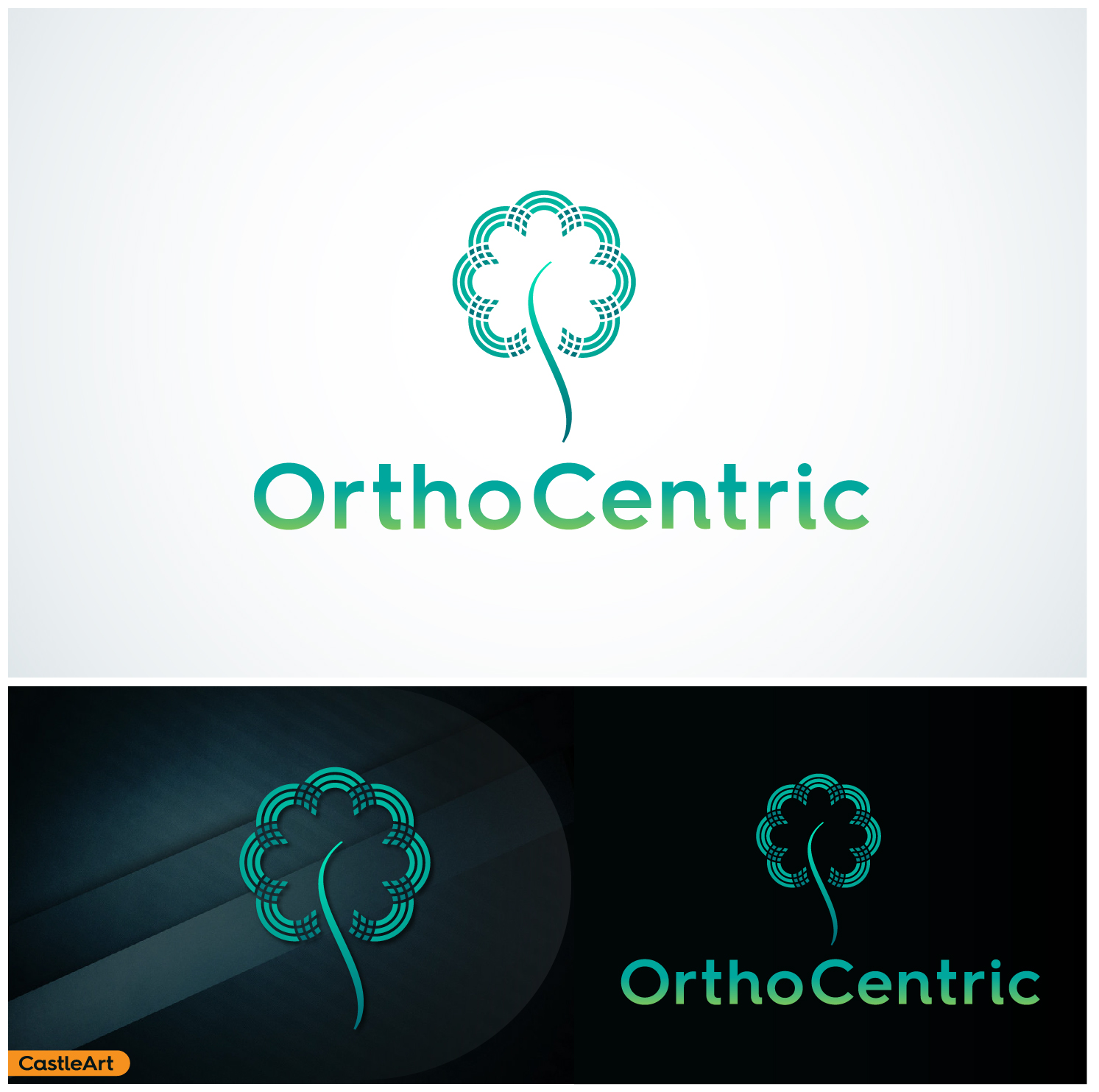 Logo Design by CastleArt for OrthoCentric | Design #18042937