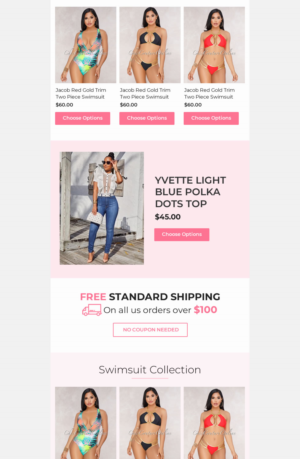 E-Mail Marketing-Design von karina Bertarione für Chic Couture Online | Design: #17996801