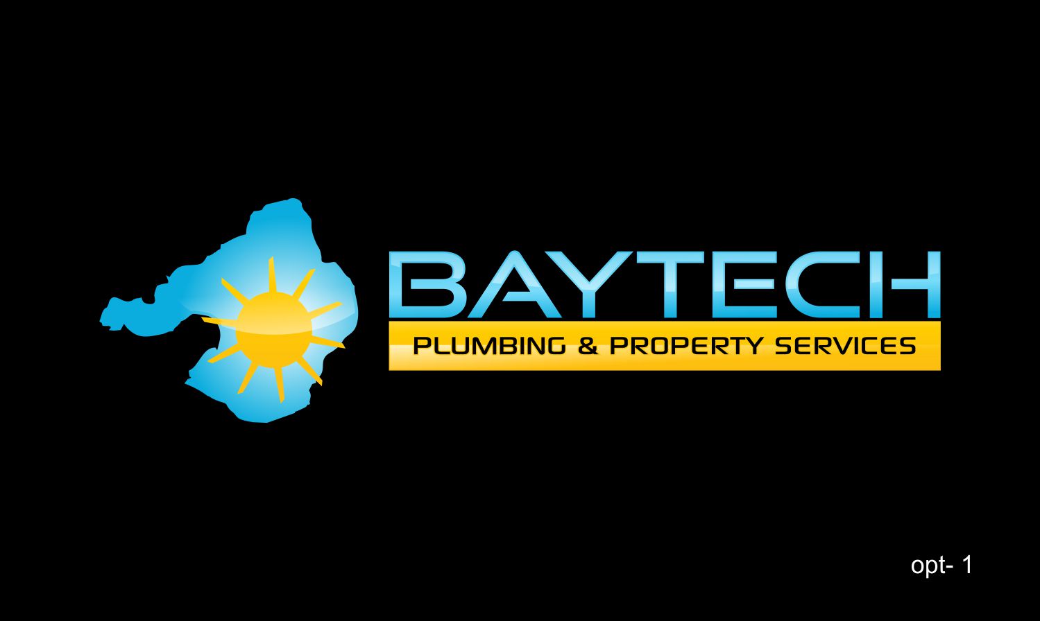 Logo-Design von Sarah Graphic für Baytech Plumbing & Property services  | Design #18074047