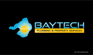 Logo-Design von Sarah Graphic für Baytech Plumbing & Property services  | Design: #18074076