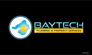 Logo-Design von Sarah Graphic für Baytech Plumbing & Property services  | Design: #18074085