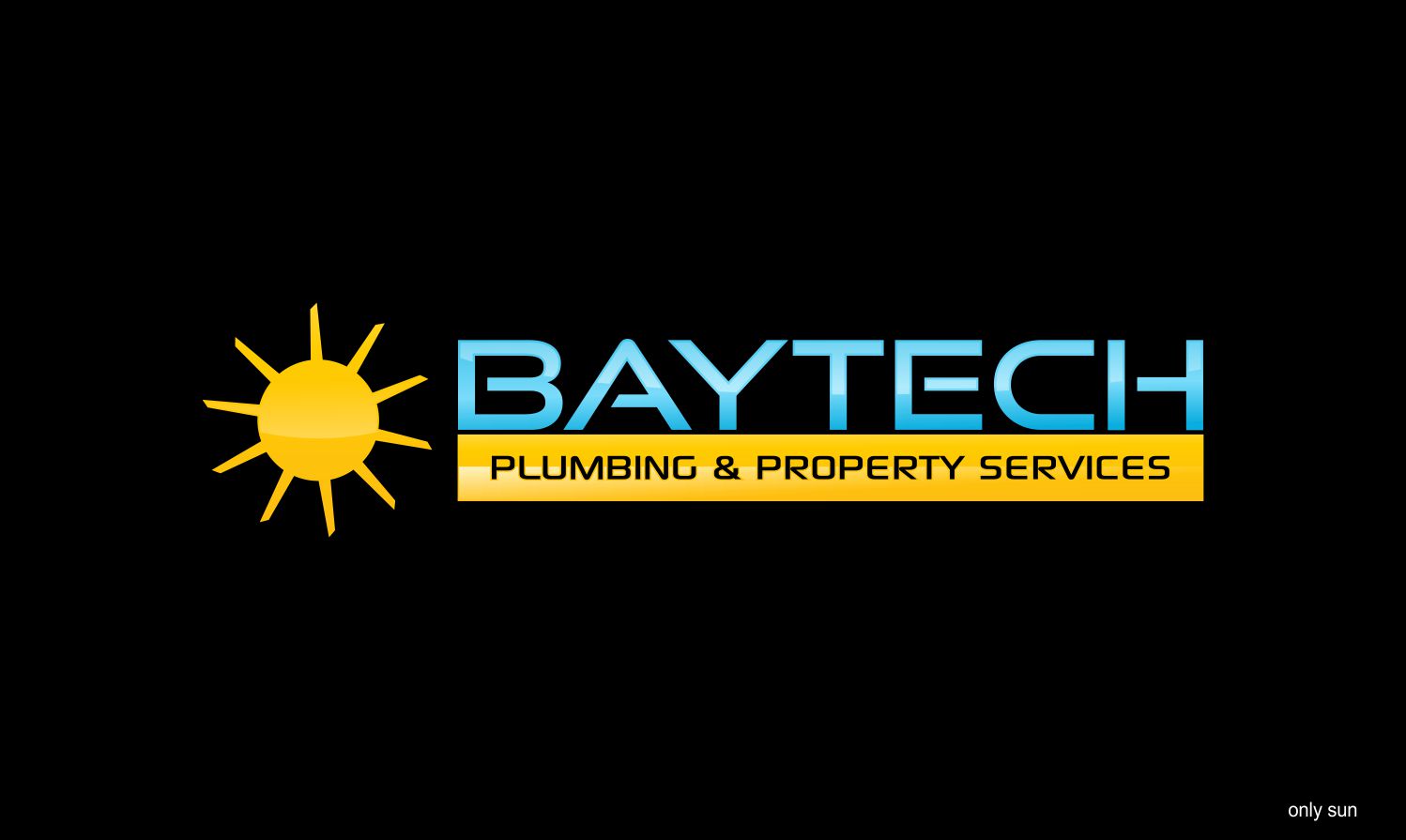 Logo Design by Sarah Graphic for Baytech Plumbing & Property services  | Design #18074111