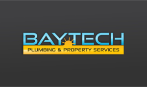 Logo-Design von Sarah Graphic für Baytech Plumbing & Property services  | Design: #18074233
