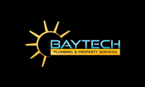 Logo-Design von Sarah Graphic für Baytech Plumbing & Property services  | Design: #18074288