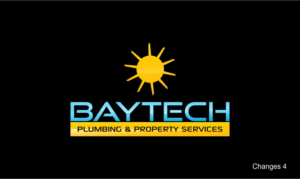 Logo-Design von Sarah Graphic für Baytech Plumbing & Property services  | Design: #18143331